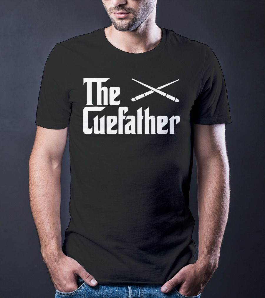The Cuefather Funny Pool Billiards Play Iconic T-Shirt