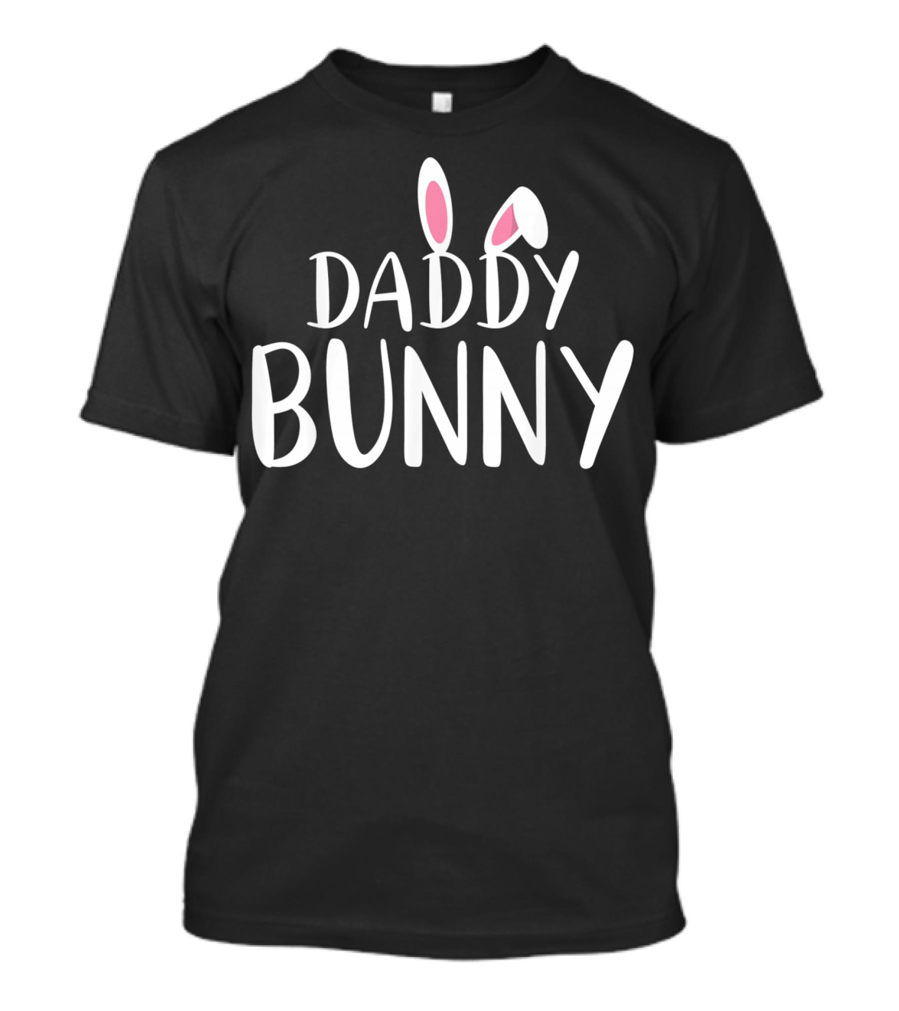 Daddy Bunny Easter Pregnant Mens T-Shirt