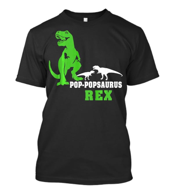 Pop-Popsaurus Rex Dinosaur T-Shirt