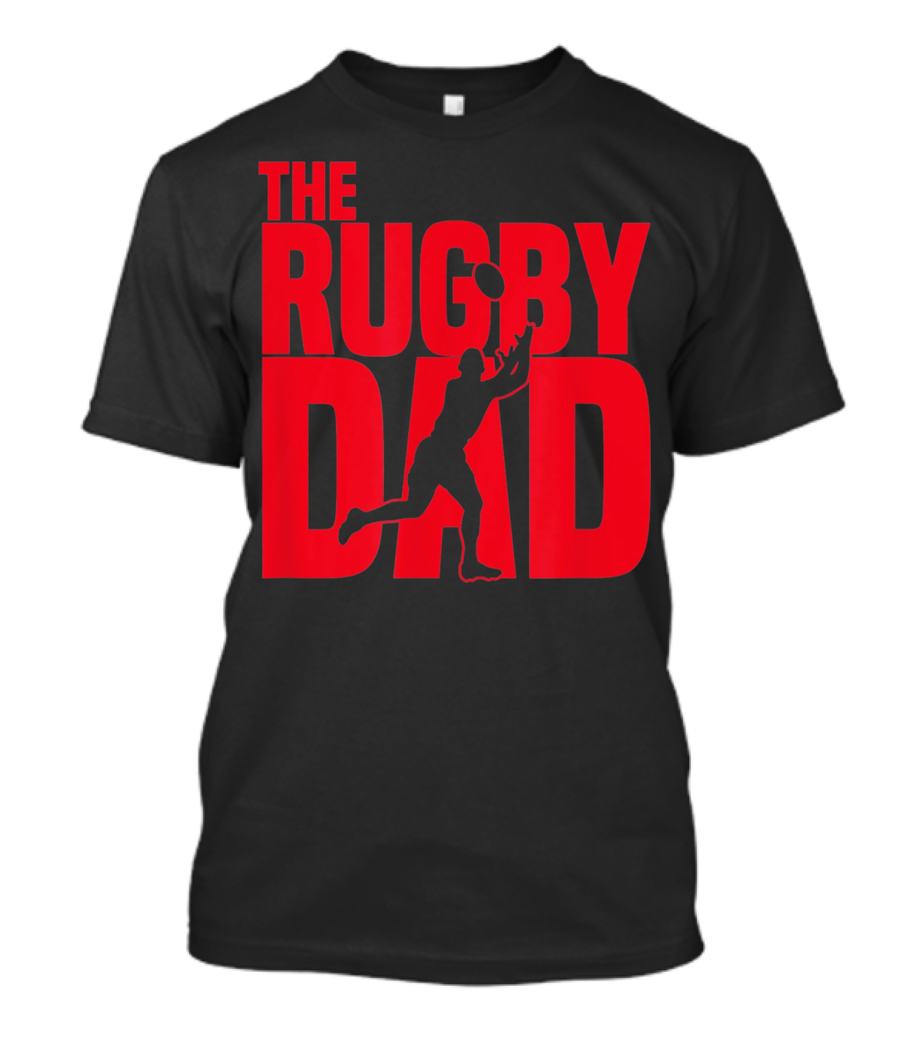 THE RUGBY DAD Dad Father Rugger Player Football T-Shirt