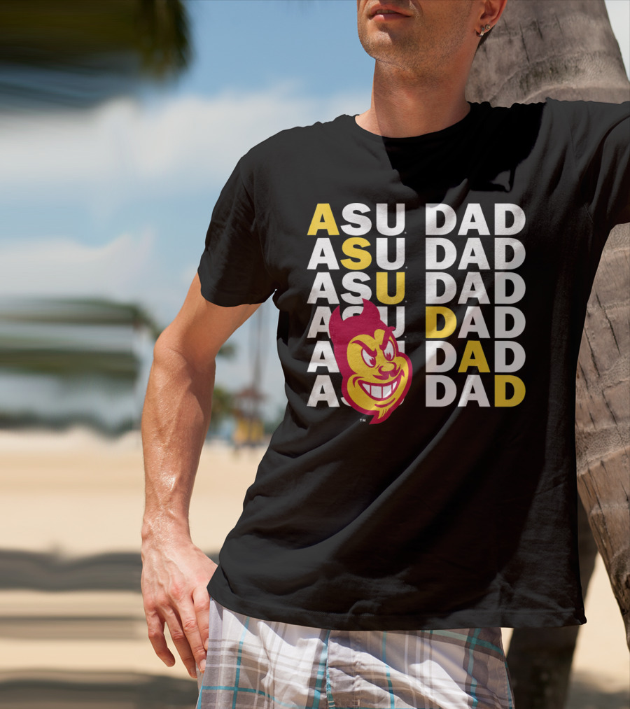ASU Sun Devils Dad Arizona State University T-Shirt