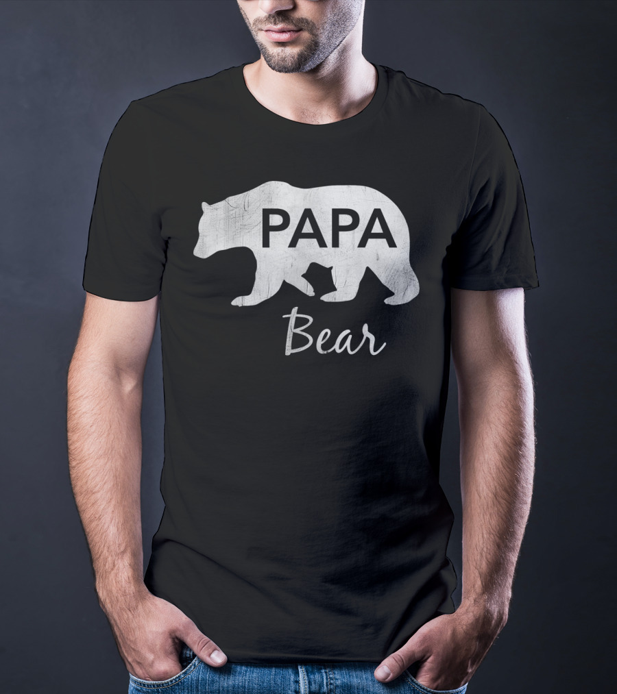 Papa Bear Mens Great T-Shirt