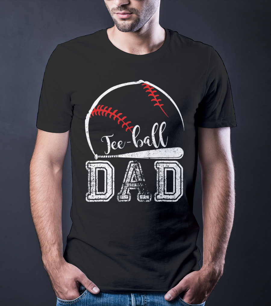 Tee-Ball Dad Mens Sport T-Shirt