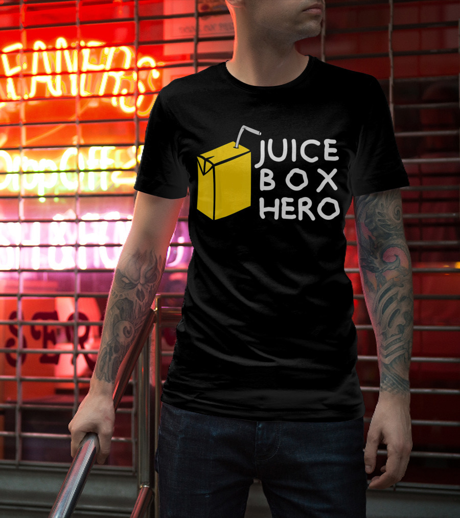 Juice Box Hero Type 1 Diabetes Awareness T-Shirt