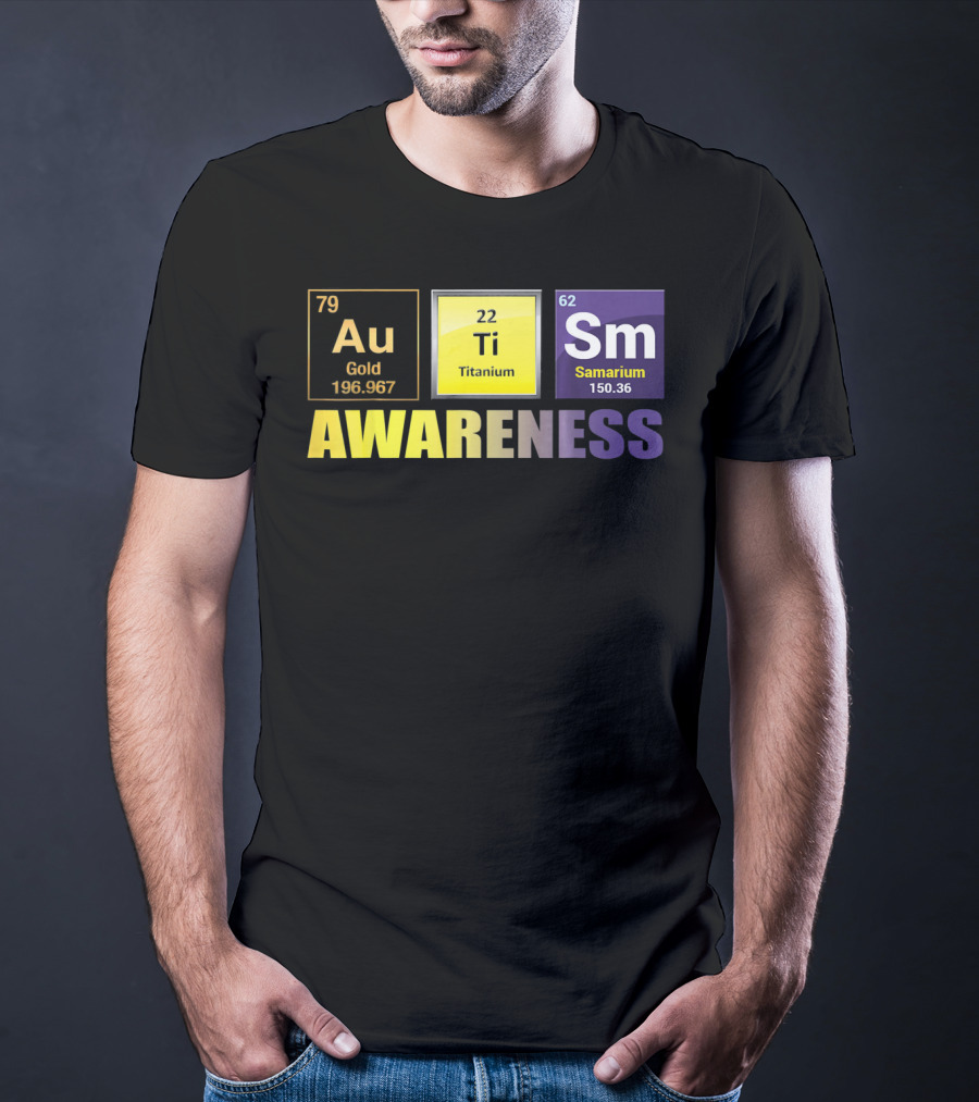 Au Ti Sm Awareness Elements T-Shirt