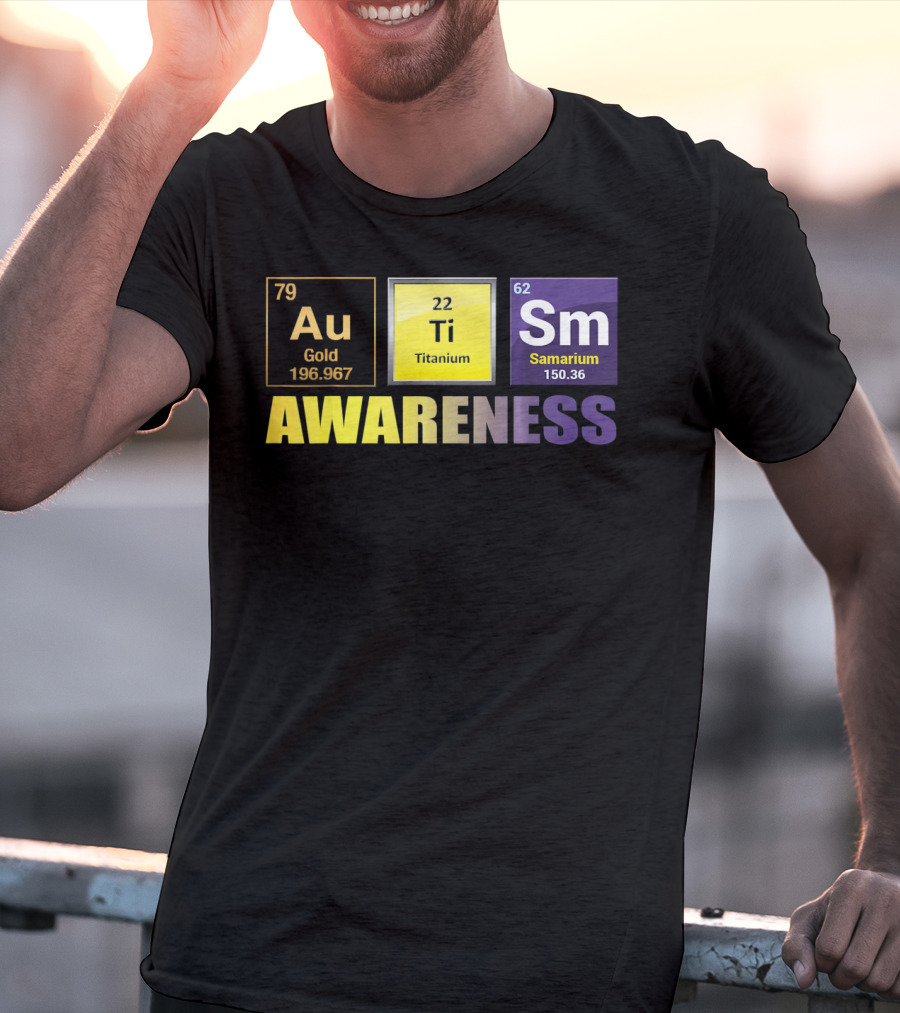 Au Ti Sm Awareness Elements T-Shirt