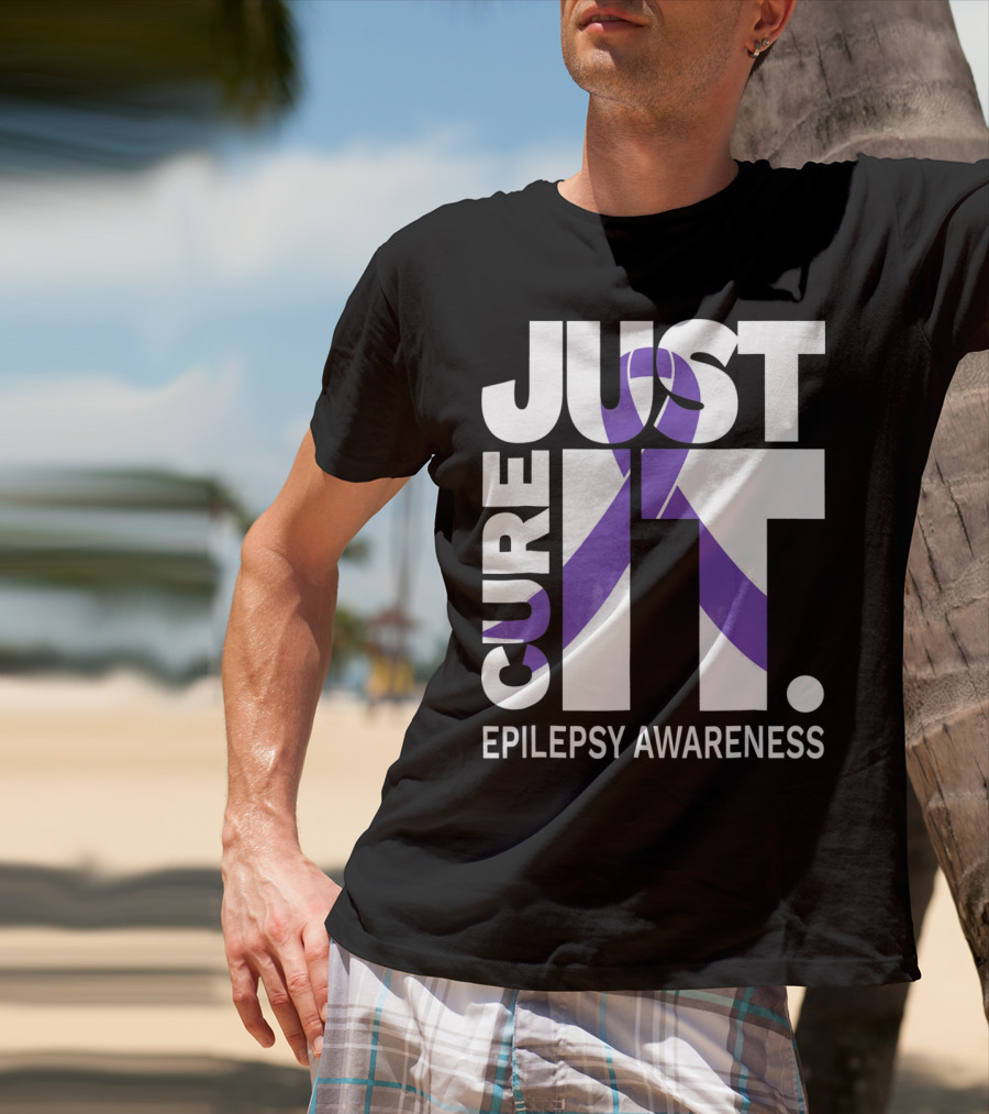 Just Cure It Epilepsy Awareness T-Shirt