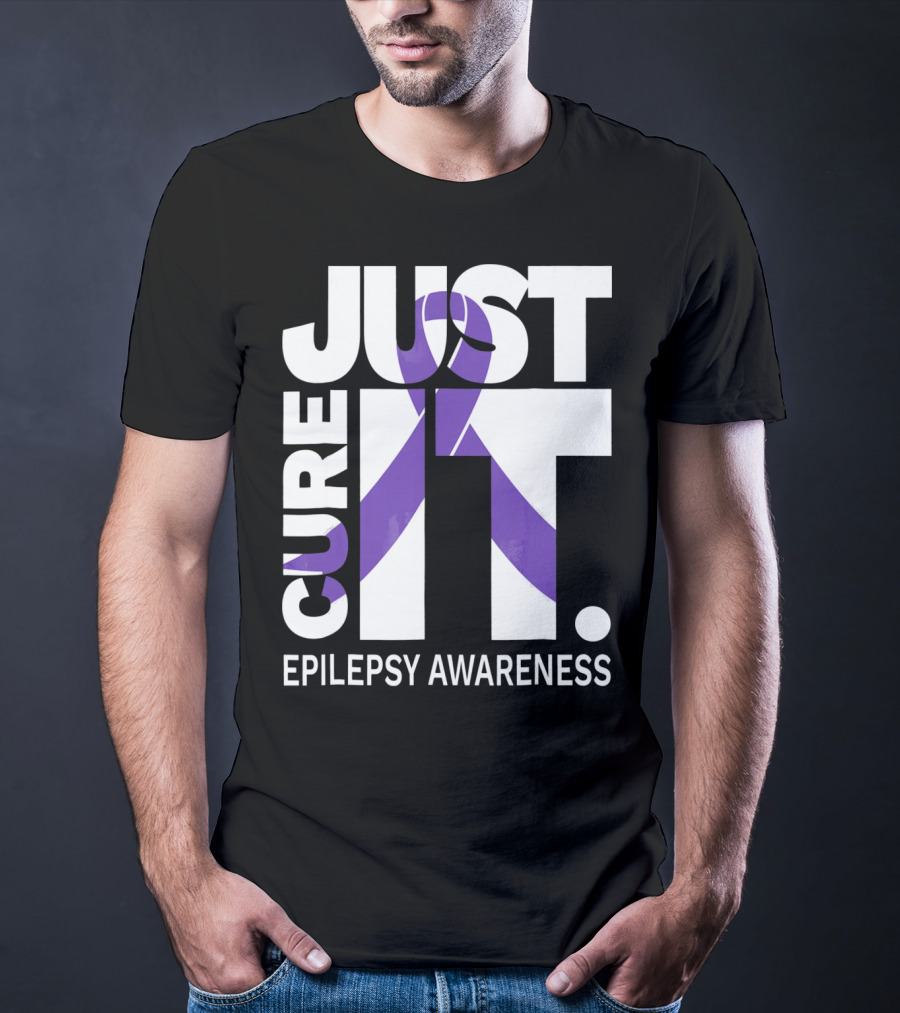 Just Cure It Epilepsy Awareness T-Shirt