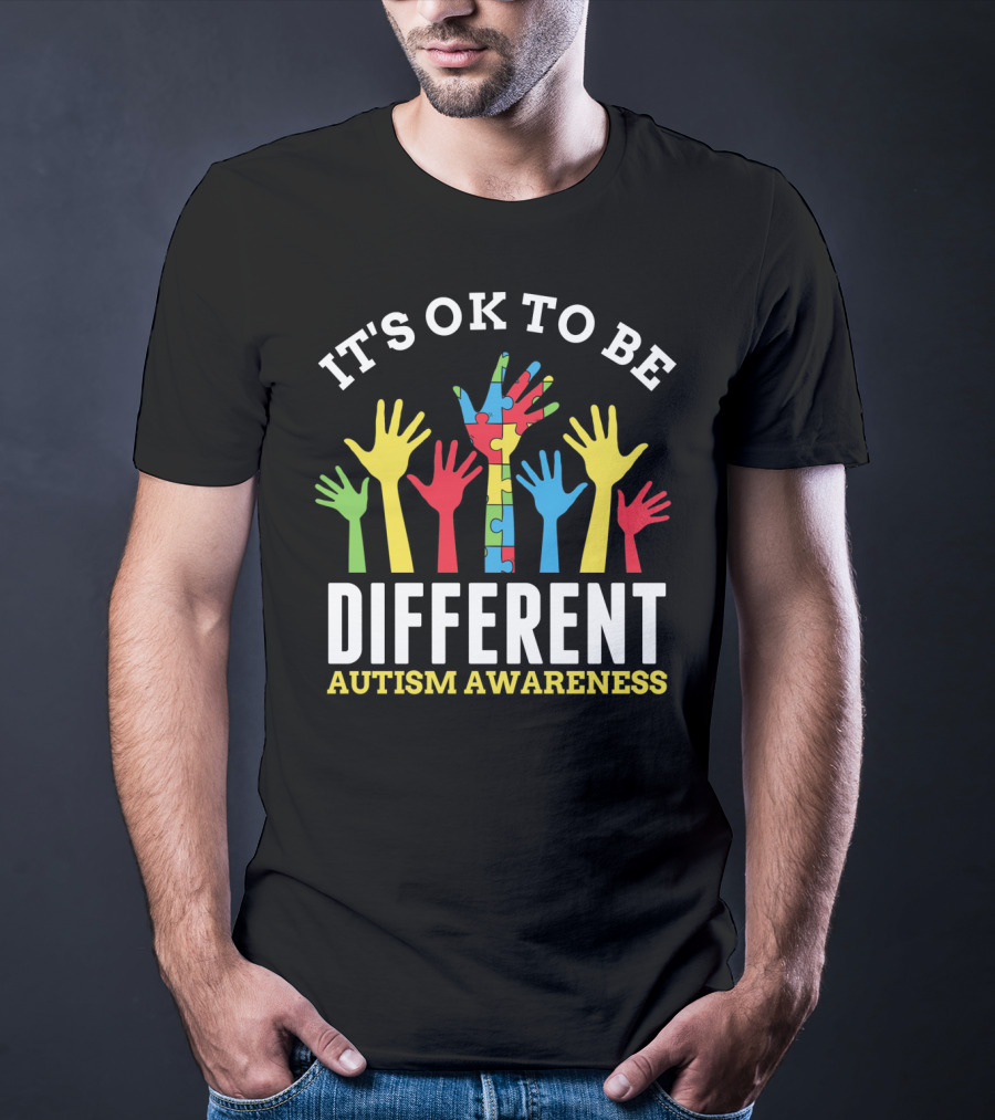 It's OK To Be Different Autism Awareness T-Shirt