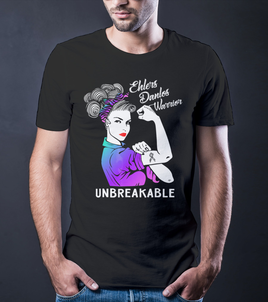 Ehlers Danlos Syndrome Warrior Unbreakable T-Shirt
