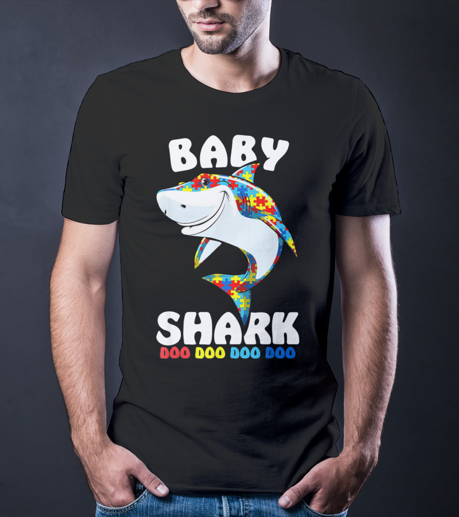Baby Shark Doo Doo Doo Doo Puzzle Birthday T-Shirt