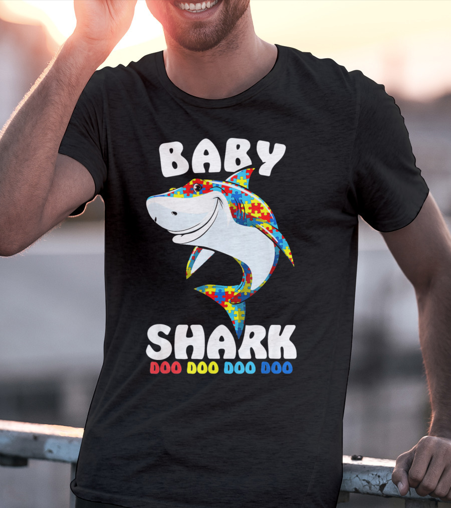 Baby Shark Doo Doo Doo Doo Puzzle Birthday T-Shirt