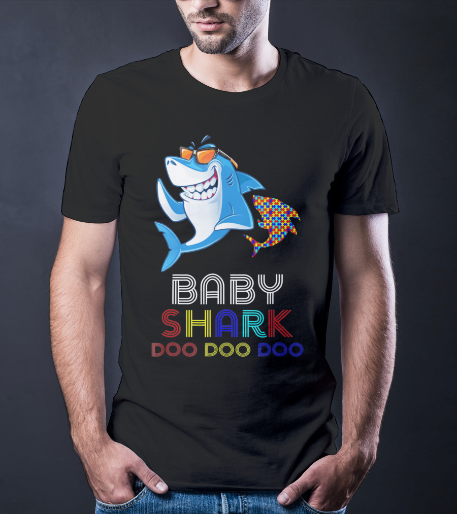 Baby Shark Doo Doo Doo Autism Awareness T-Shirt