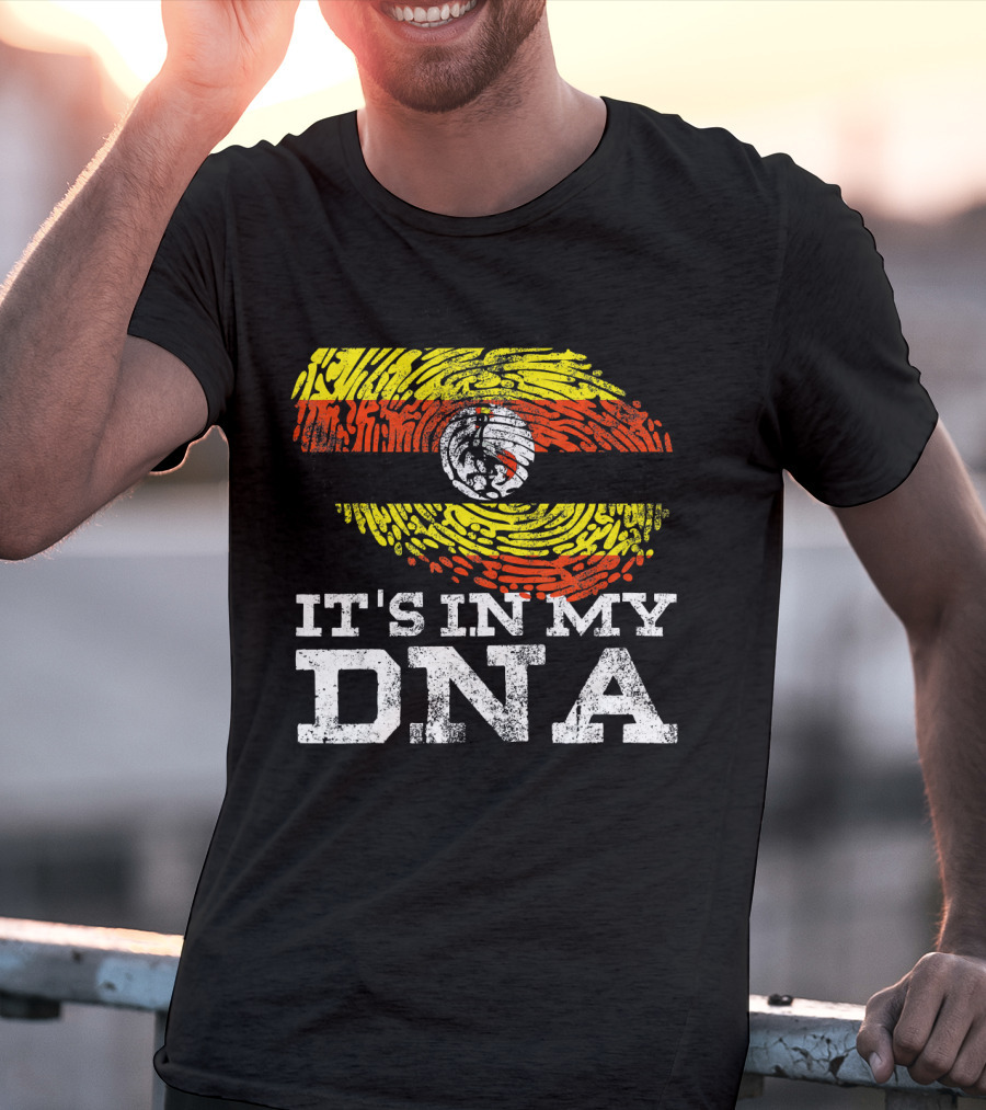 It's In My DNA Ugandan Flag Heritage Pride Africa T-Shirt