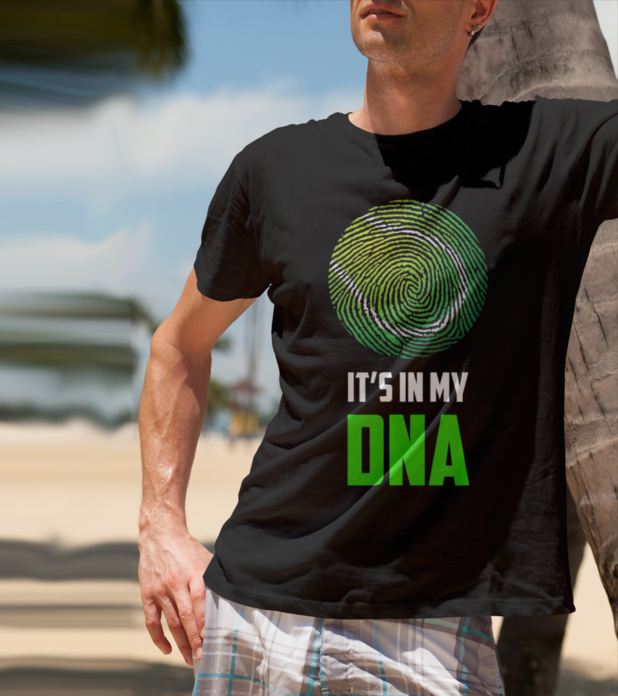 It's In My DNA Tennis Fingerprint T-Shirt