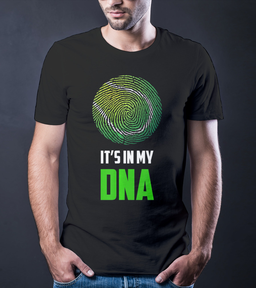 It's In My DNA Tennis Fingerprint T-Shirt