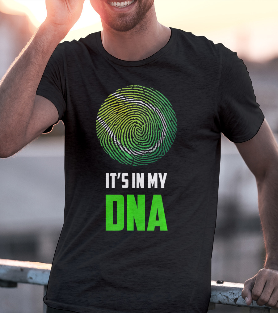 It's In My DNA Tennis Fingerprint T-Shirt