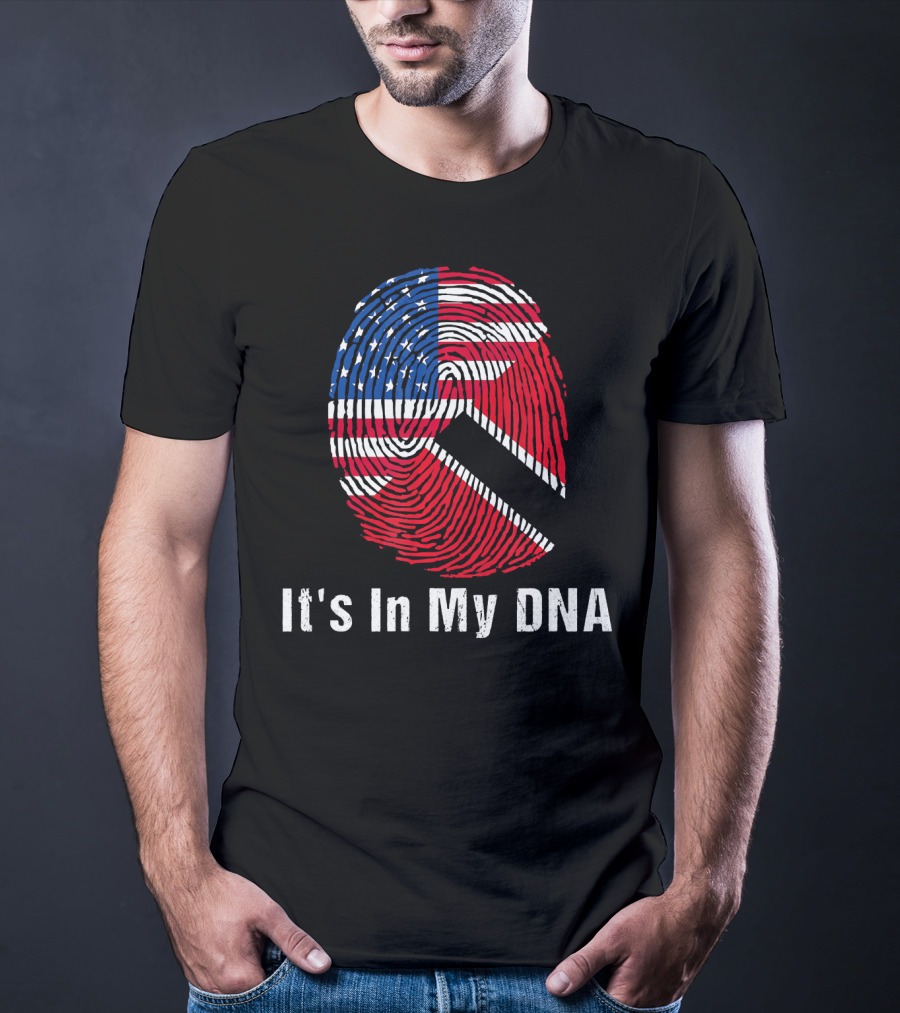 Trinidad And Tobago Flag USA Flag It's In My DNA T-Shirt