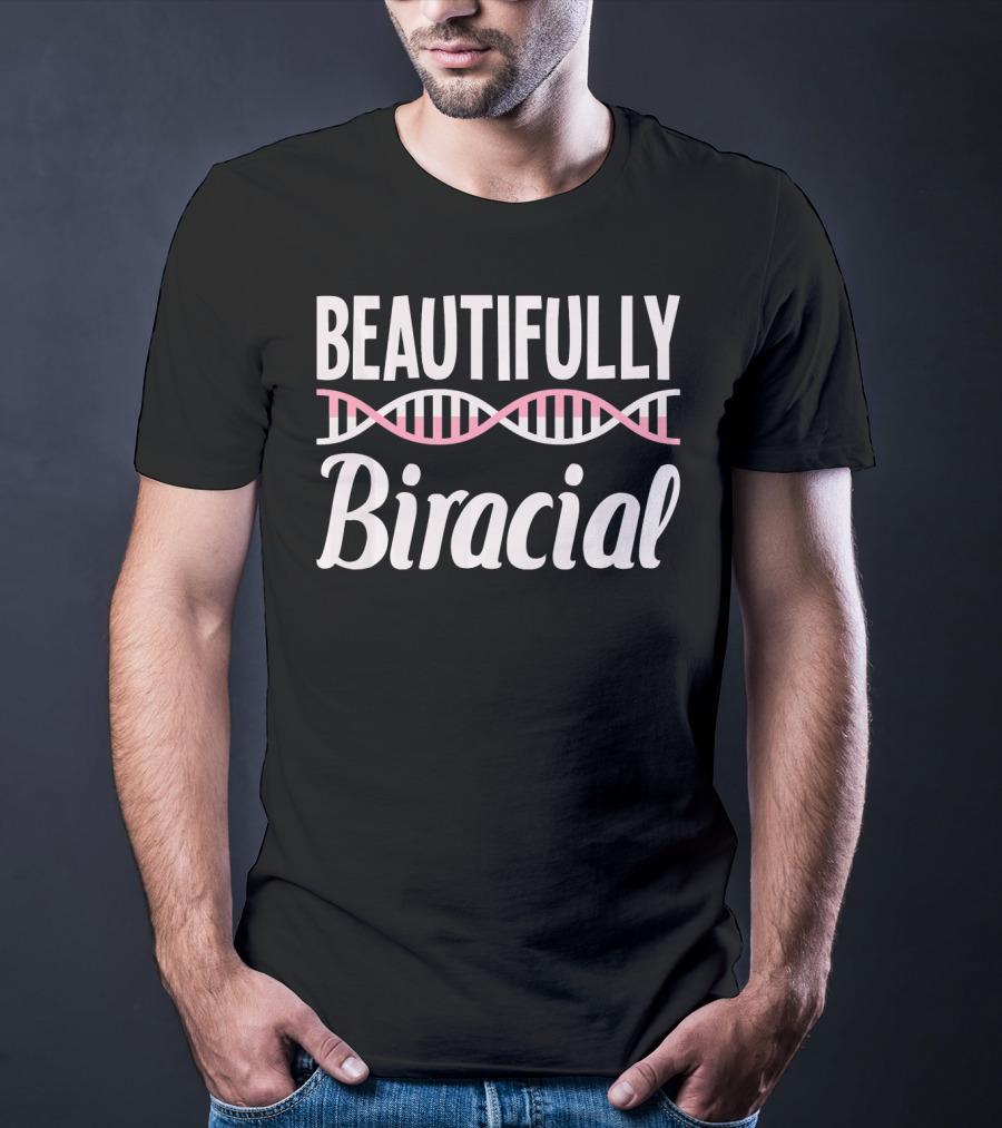 Beautifully Biracial DNA Strand T-Shirt