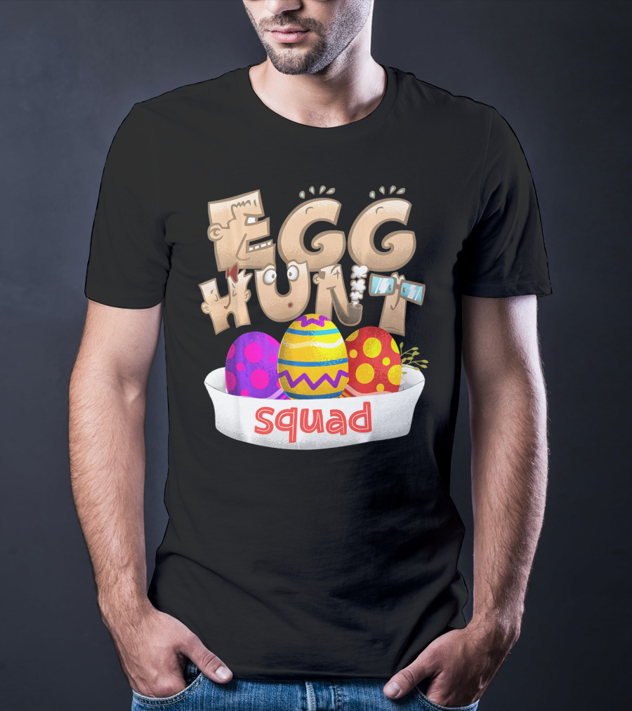 Egg Hunt Squad Cool Easter T-Shirt