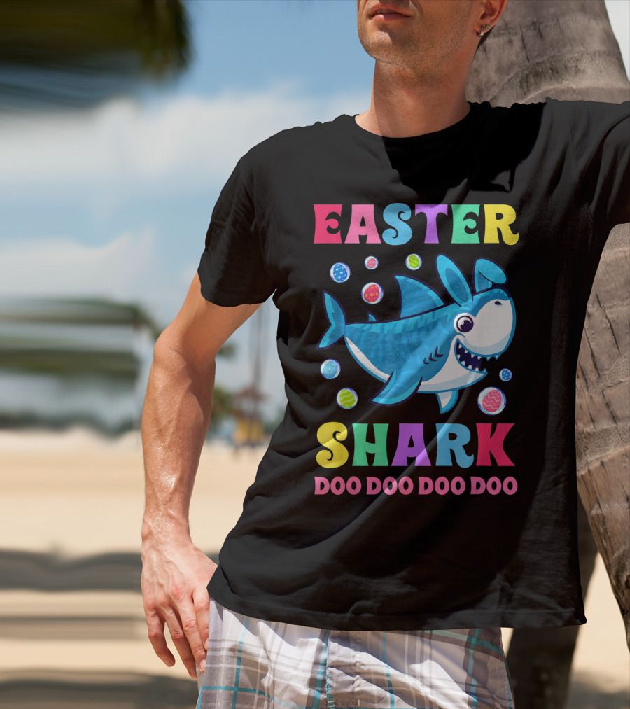 Easter Shark Doo Doo Doo Doo T-Shirt