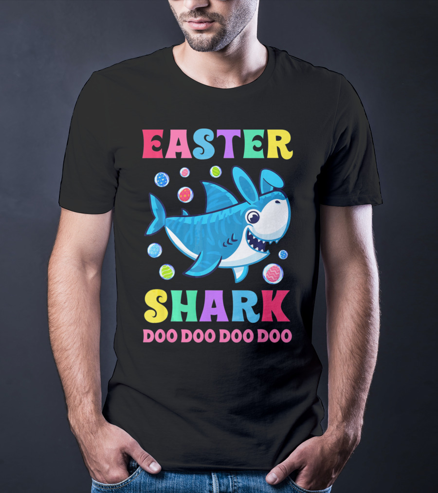 Easter Shark Doo Doo Doo Doo T-Shirt