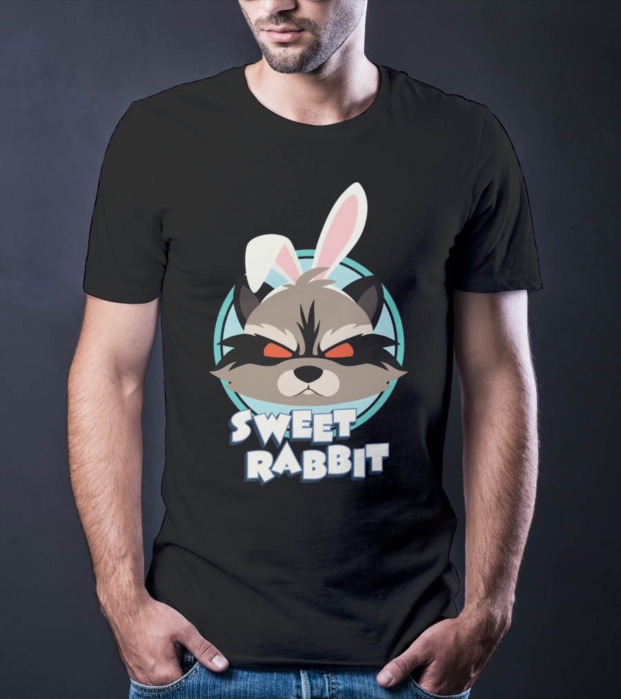 Marvel Rocket Raccoon Sweet Rabbit Easter T-Shirt