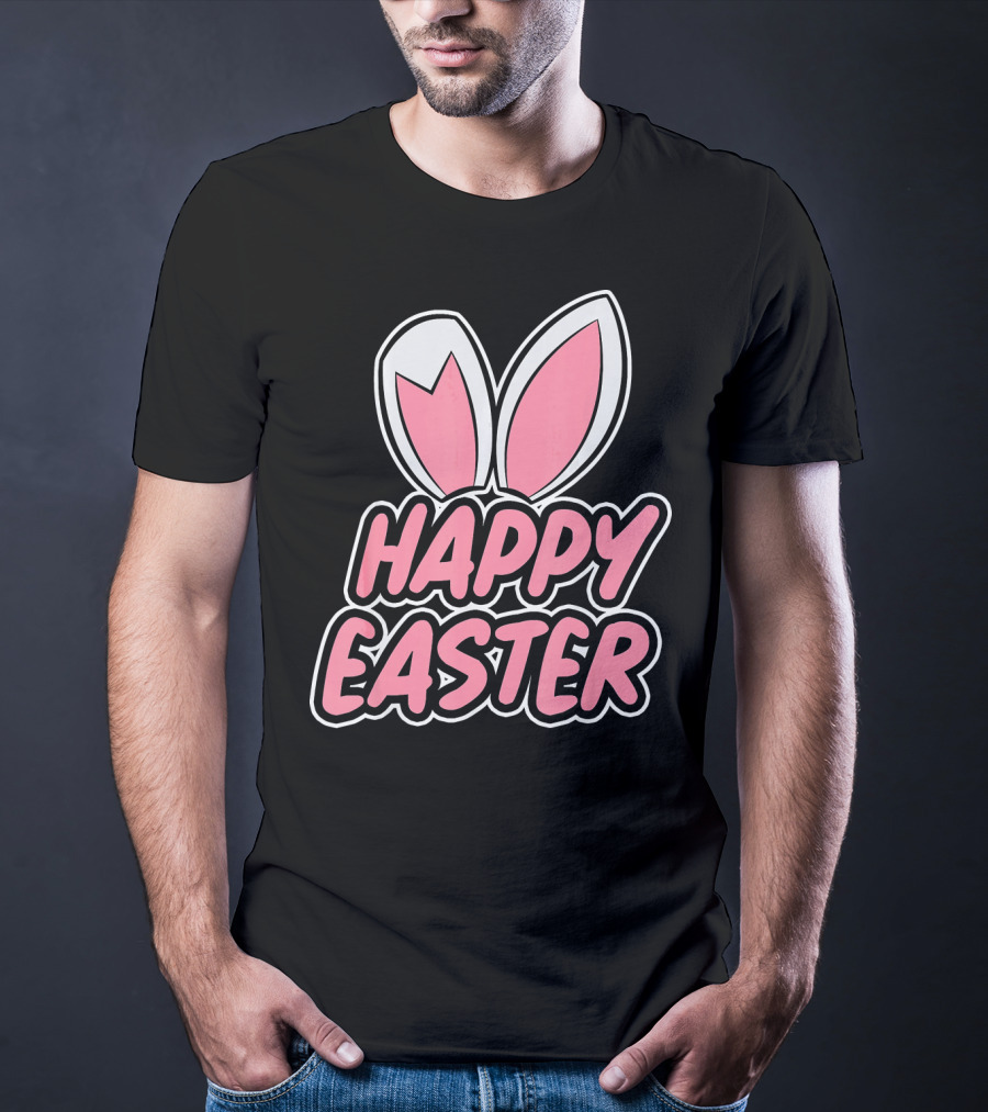 Happy Easter Bunny Ears T-Shirt