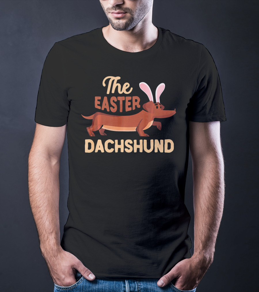 The Easter Dachshund With Bunny Ears T-Shirt
