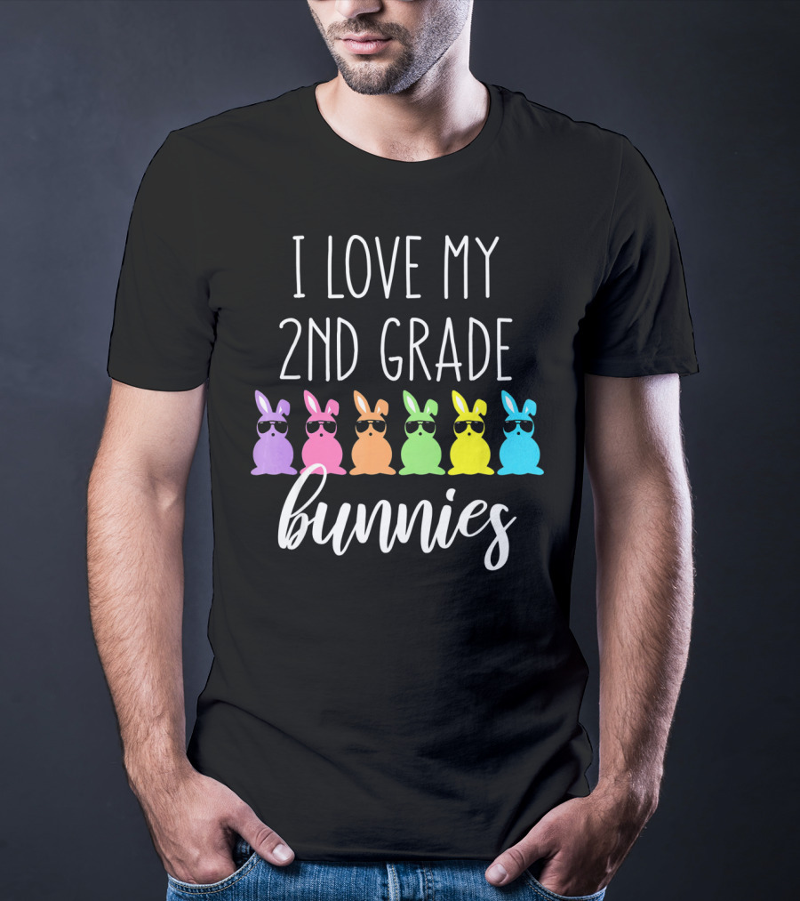 I Love My 2nd Grade Bunnies T-Shirt