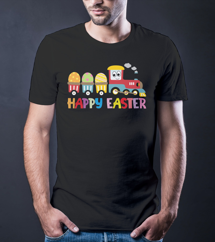 Happy Easter Egg Train Journey T-Shirt