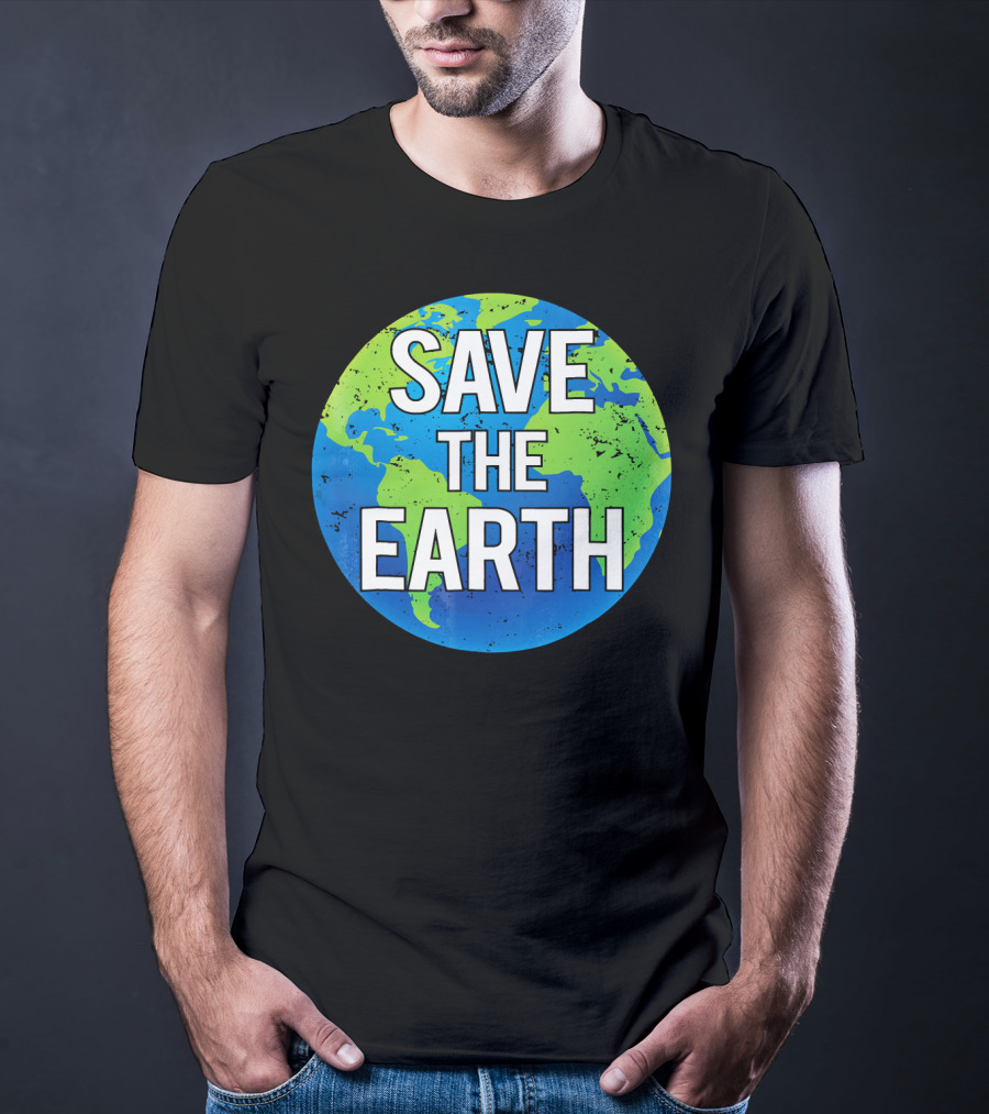 Save The Earth Planet Climate Science T-Shirt