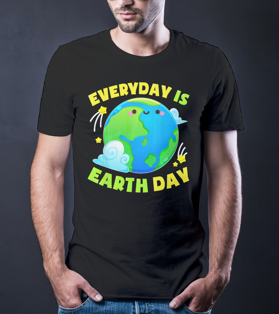 Everyday Is Earth Day Cute Love T-Shirt