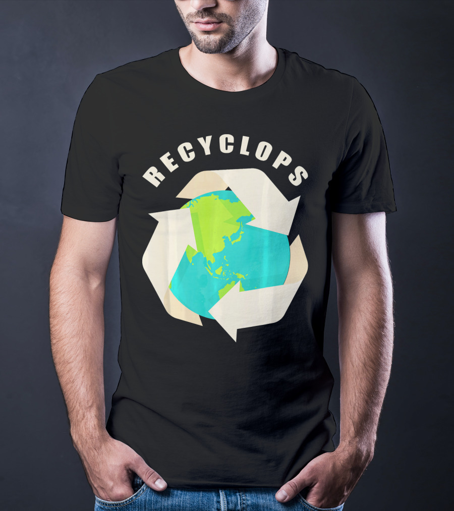 Recyclops Earth Day Recycling T-Shirt