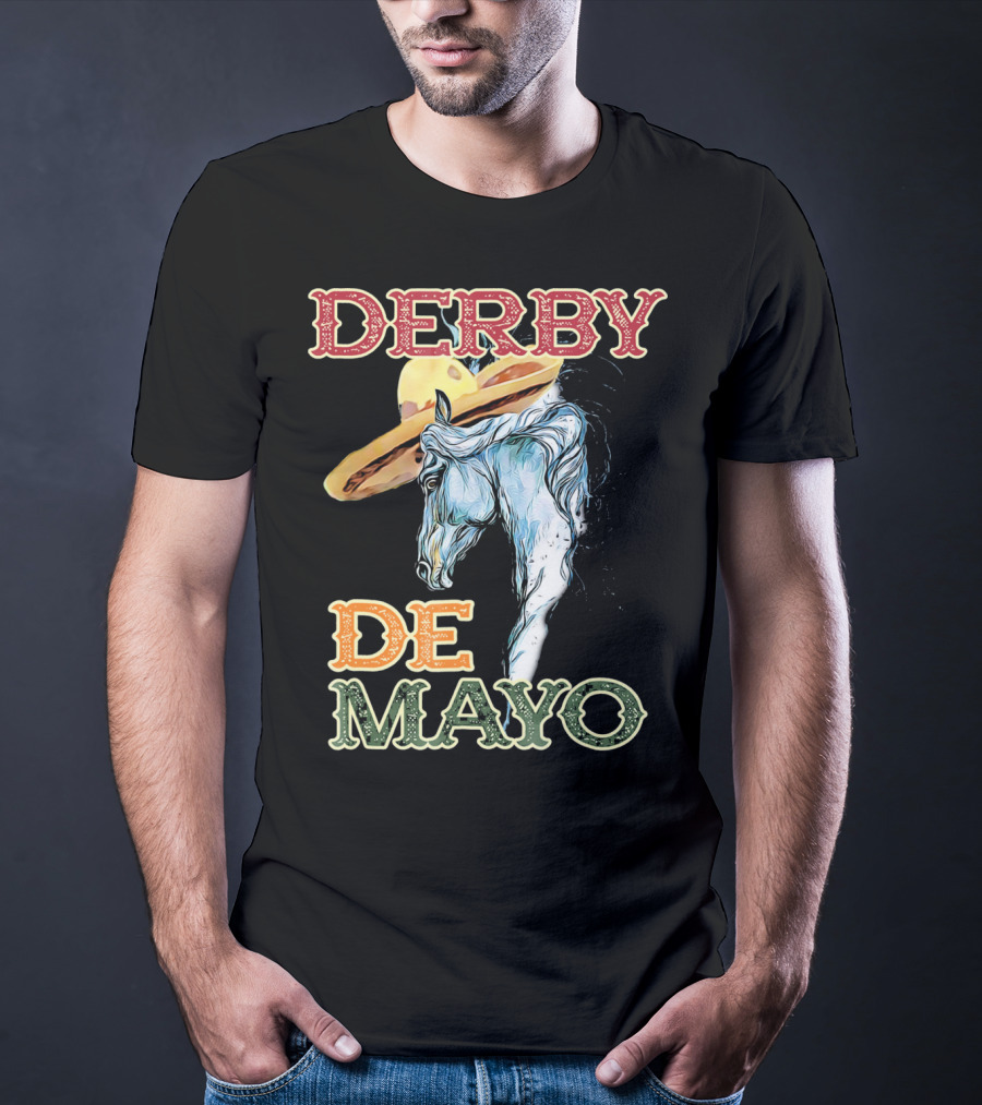 Derby Sombrero De Mayo Horse T-Shirt