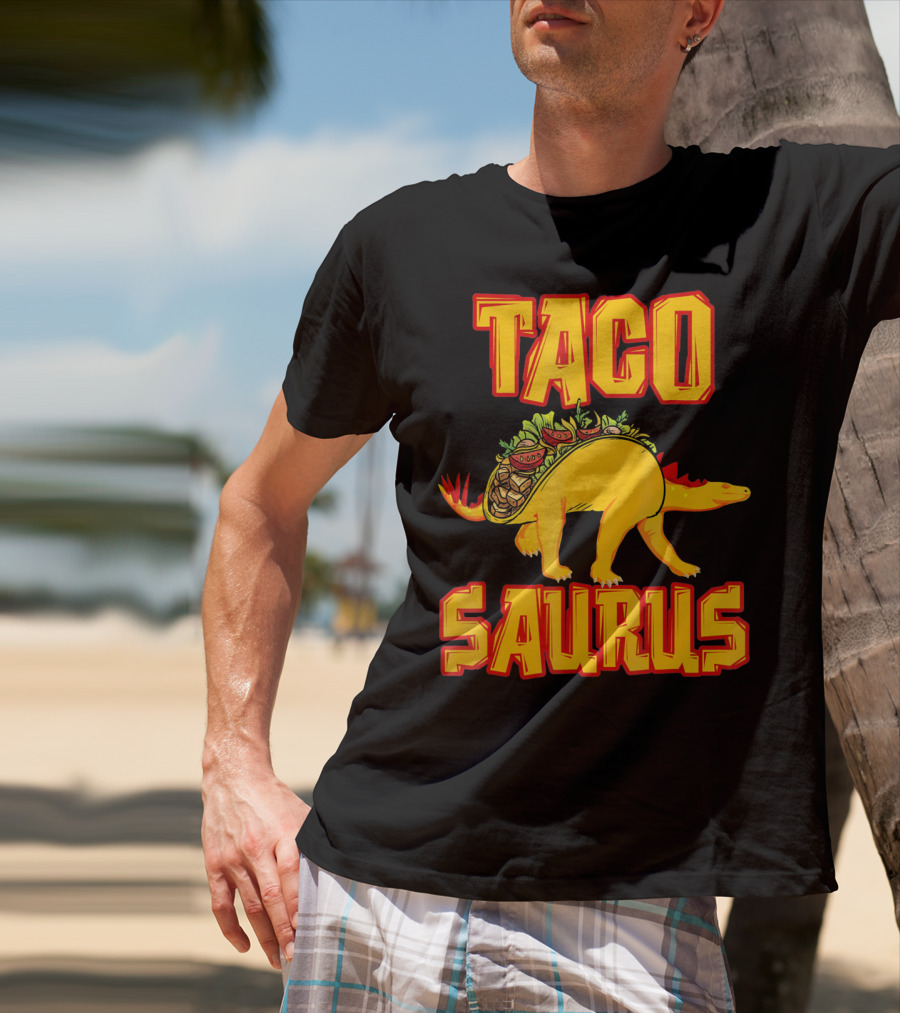 Cinco De Mayo Tacosaurus Dinosaur Taco Saurus T-Shirt