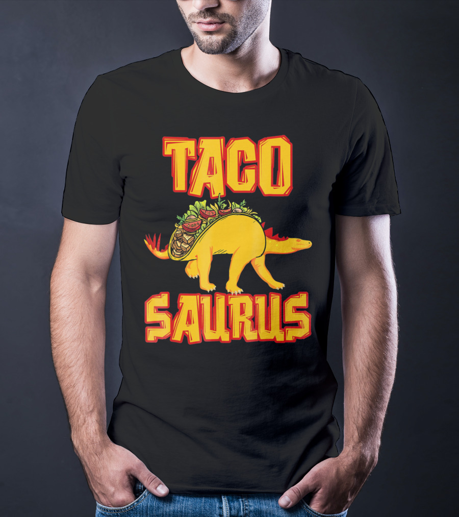 Cinco De Mayo Tacosaurus Dinosaur Taco Saurus T-Shirt