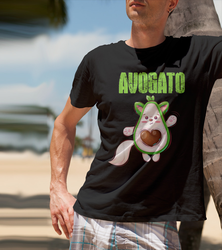 AVOGATO Cinco De Mayo Cat Avocado T-Shirt