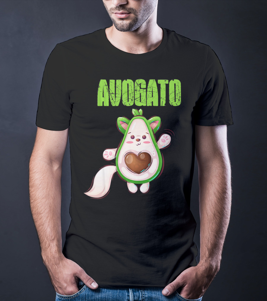 AVOGATO Cinco De Mayo Cat Avocado T-Shirt