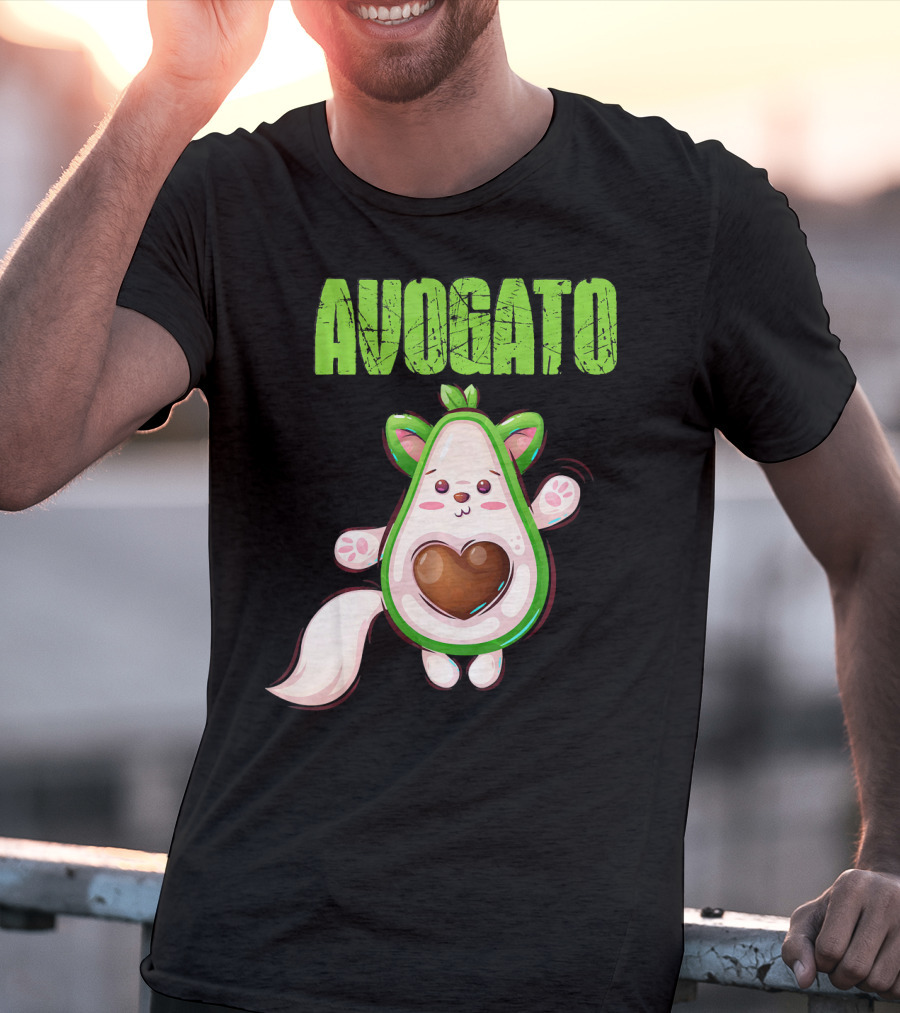 AVOGATO Cinco De Mayo Cat Avocado T-Shirt