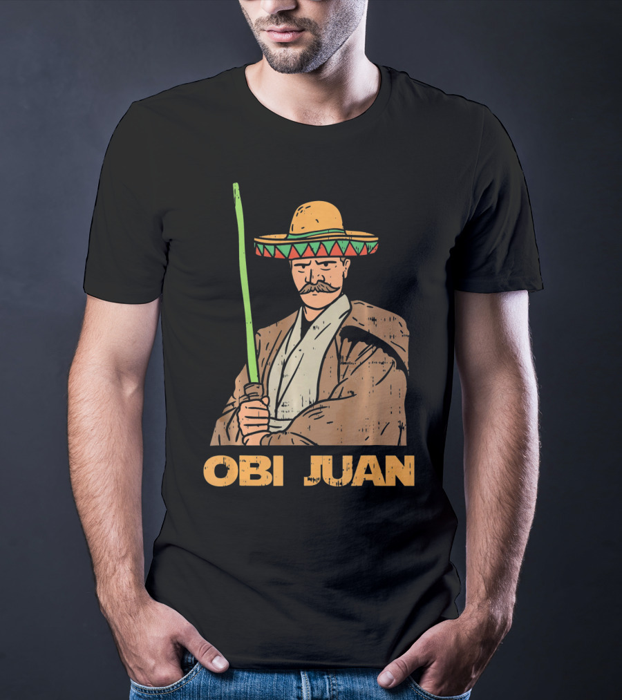 Obi Juan Mexican Sombrero Jedi T-Shirt