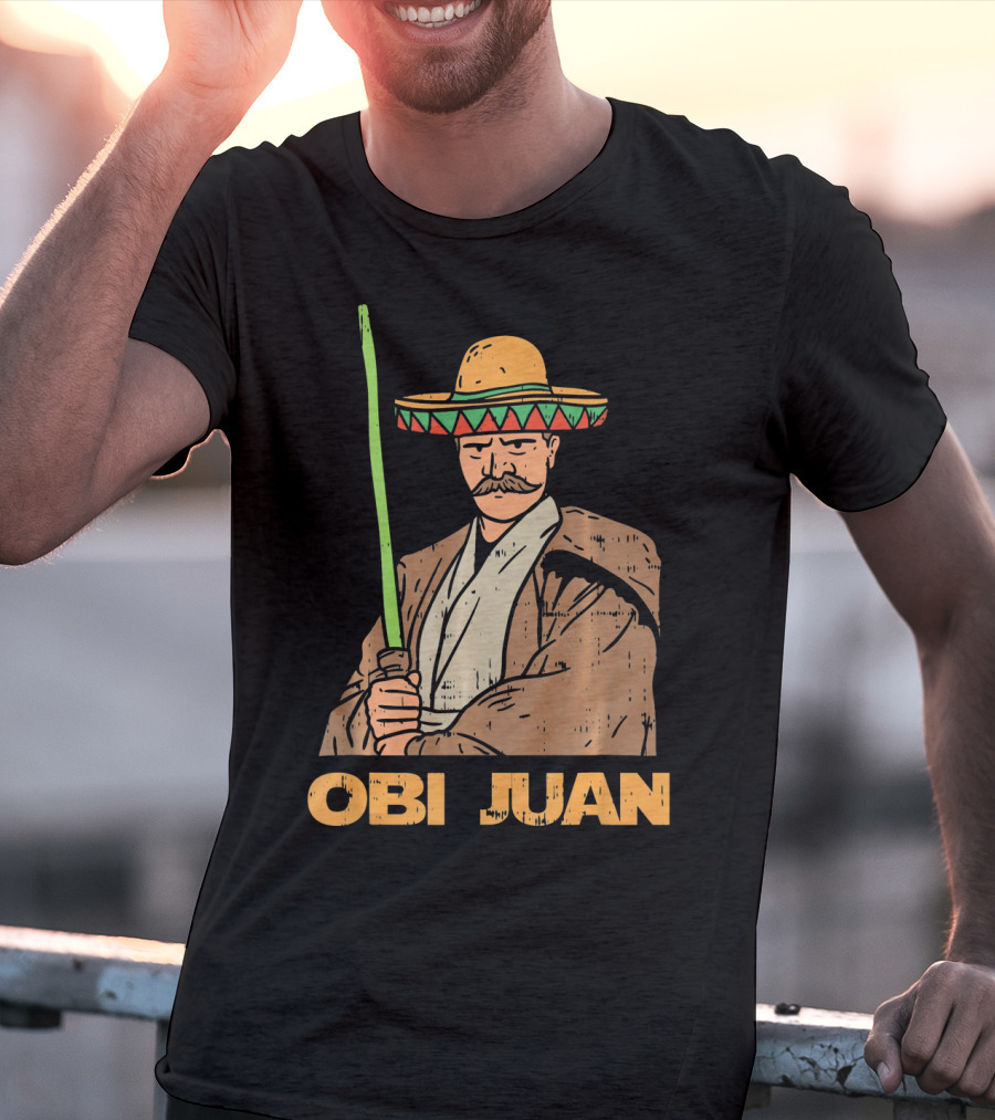 Obi Juan Mexican Sombrero Jedi T-Shirt
