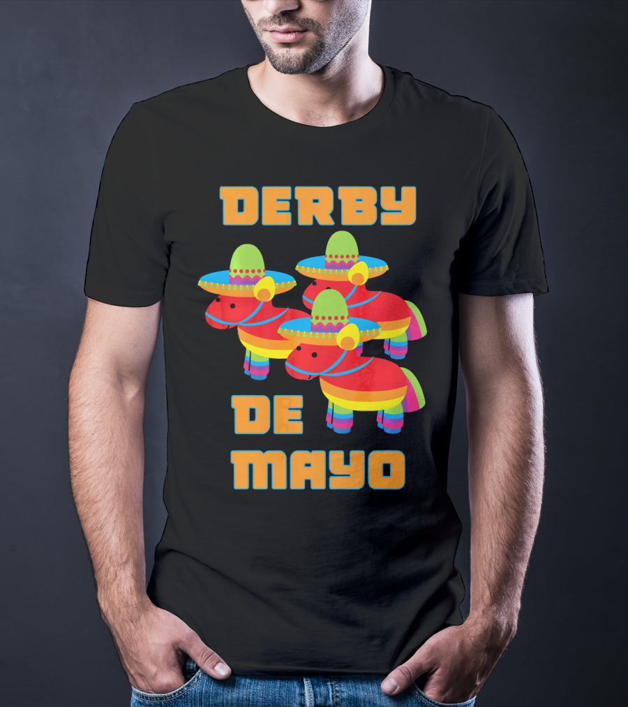 Derby De Mayo Sombrero Pinata Party T-Shirt