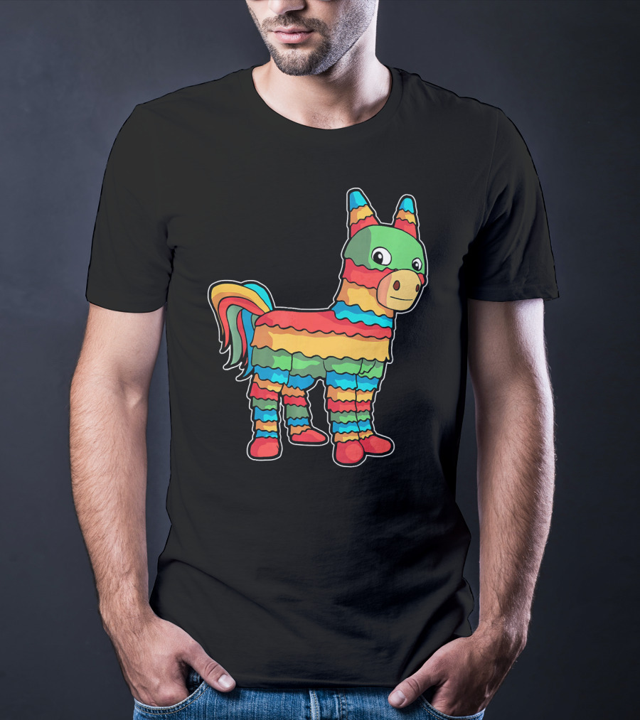 Funny Colorful Pinata I'd Had That Cinco De Mayo T-Shirt