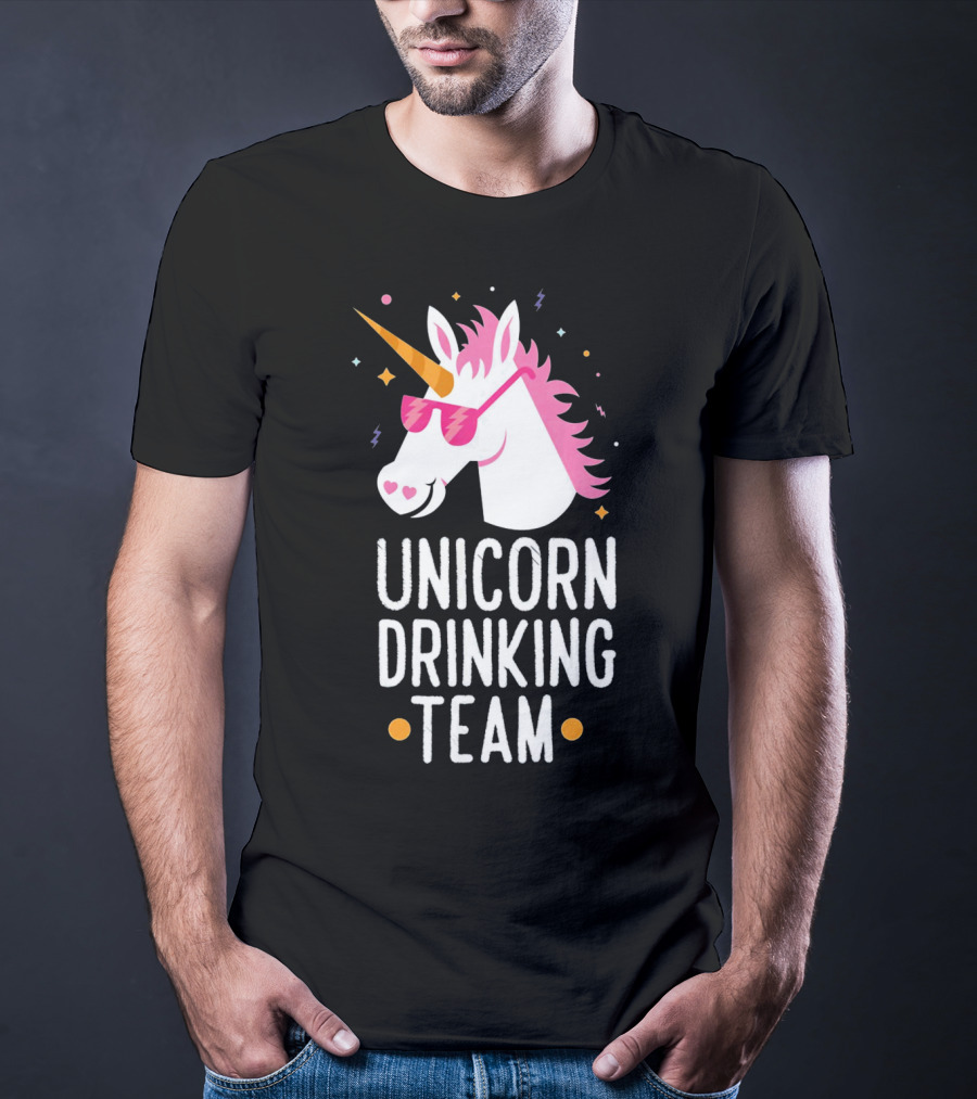 Unicorn Drinking Team Cinco De Mayo Celebration Fun Party Squad T-Shirt