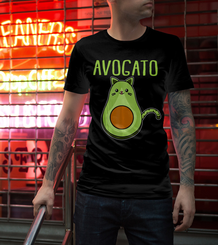 Avogato Cat Cinco De Mayo T-Shirt