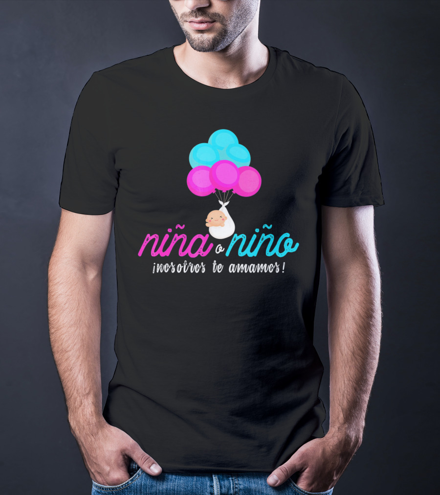 Niña O Niño Nosotros Te Amamos Playera Latino Revelación T-Shirt