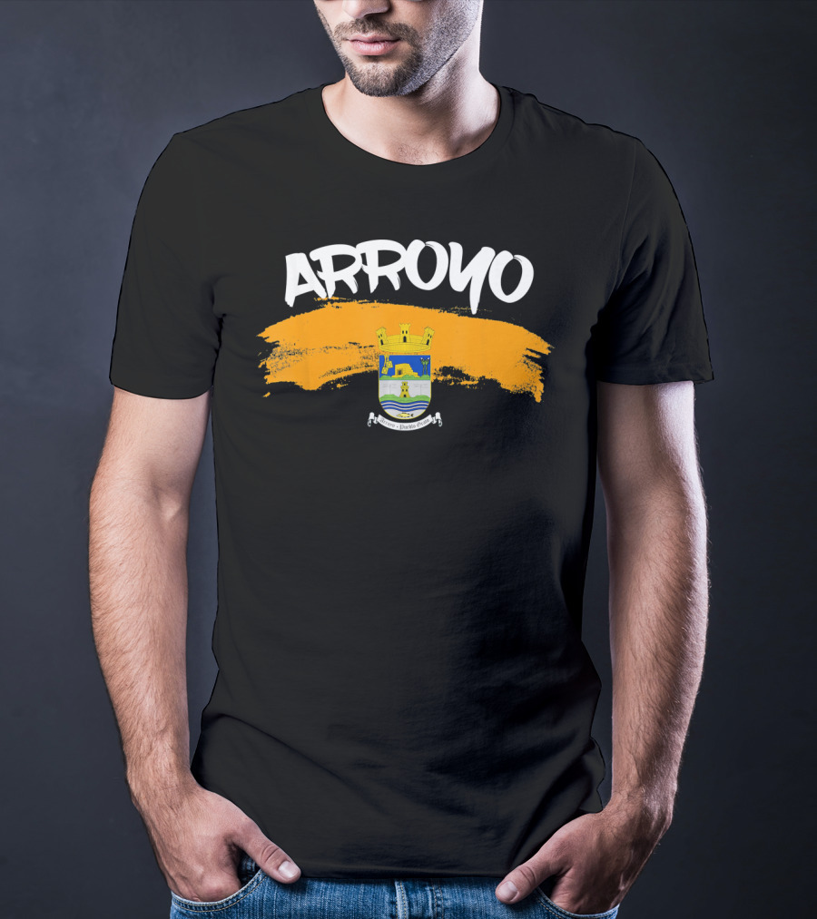 Arroyo Puerto Rico Crest Camisas De Puerto Rico Hecho En Arroyo T-Shirt