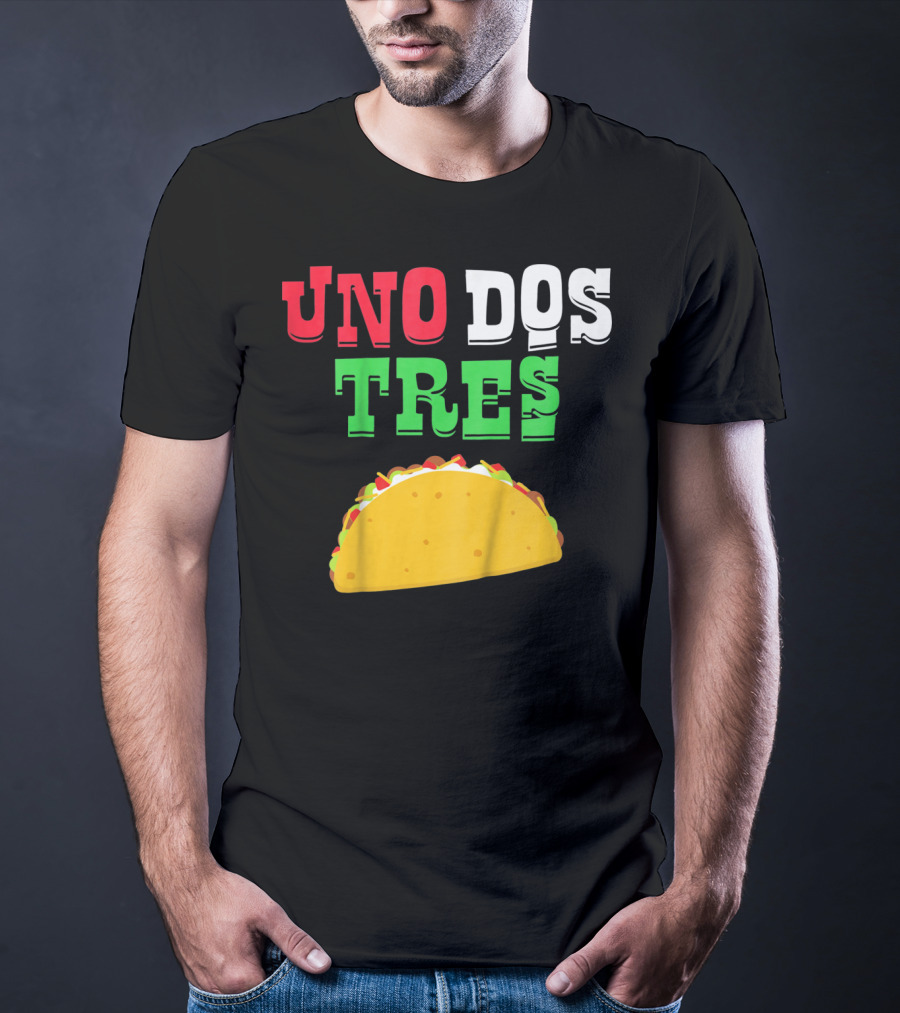 Uno Dos Tres Taco Kids Funny T-Shirt