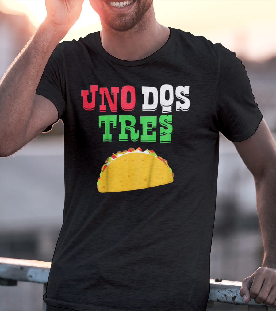 Uno Dos Tres Taco Kids Funny T-Shirt